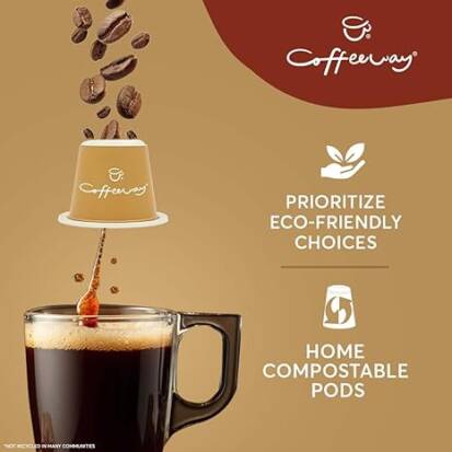 Delightful Caramel Flavoured Coffee Pods x10 50g