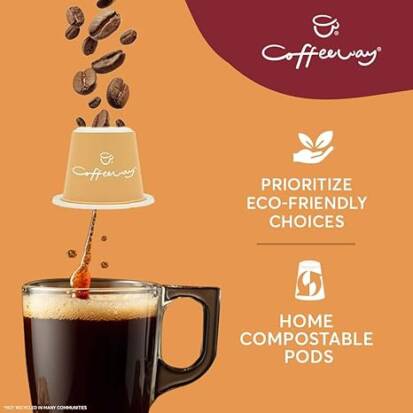 Delicious Vanilla Flavoured Coffee Pods x10 50g