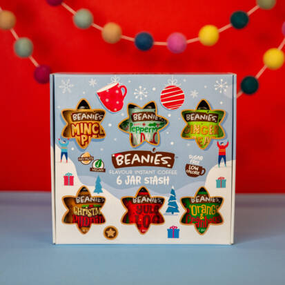 6 Gläser Festliche Kaffee-Geschenkbox