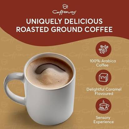 Delightful Caramel Flavoured Coffee Pods x10 50g