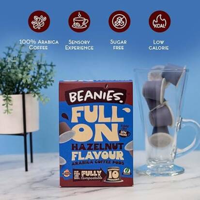 Hazelnut Flavoured Coffee Pods
