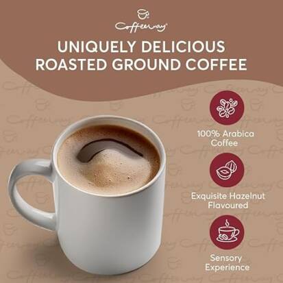 Exquisite Hazelnut Flavoured Coffee Pods x10 50g