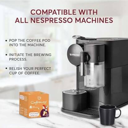 Delicious Vanilla Flavoured Coffee Pods x10 50g