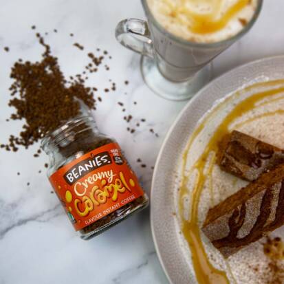 Creamy Caramel Flavoured Coffee
