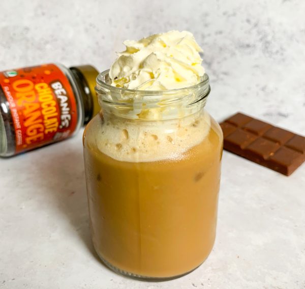 Chocolate Orange Coffee Frappe