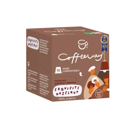 Exquisite Hazelnut Flavoured Coffee Pods x10 50g