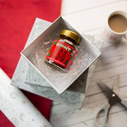 Kaffee mit Weihnachtsbaum-Aroma