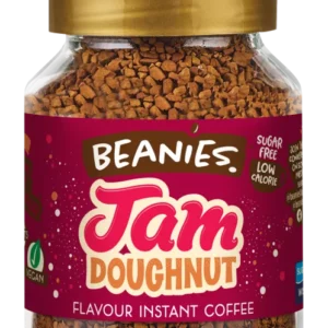 Jam Doughnut Flavoured Coffee Jar