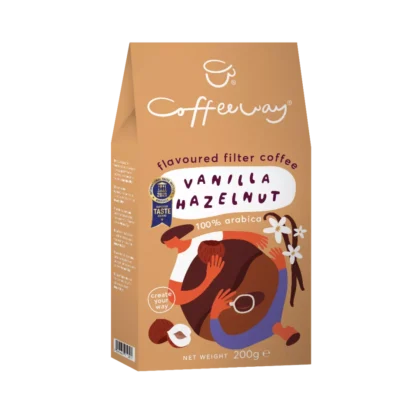 Vanilla Hazelnut Flavoured Ground Coffee 200g