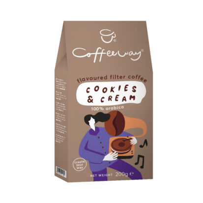 Gemahlener Kaffee mit Keks- und Sahnegeschmack 200g