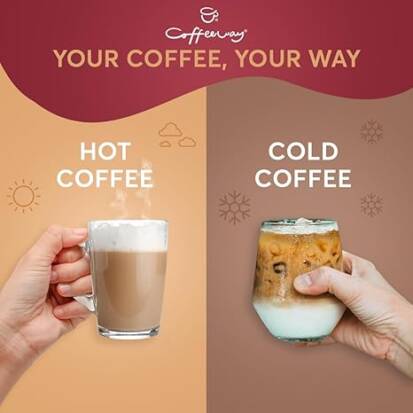 Coffeeway Instant-Kaffee mit Salzkaramell-Geschmack