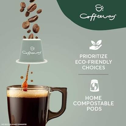 100% Arabica Coffee Pods x10 50g