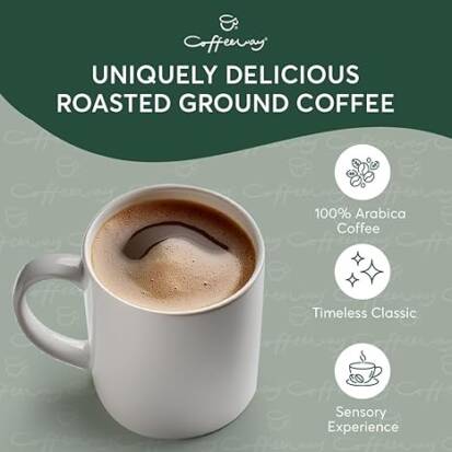 100% Arabica Coffee Pods x10 50g