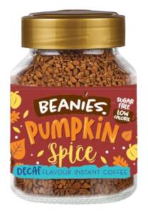Decaf koffie met pompoensmaak