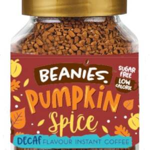 Decaf koffie met pompoensmaak