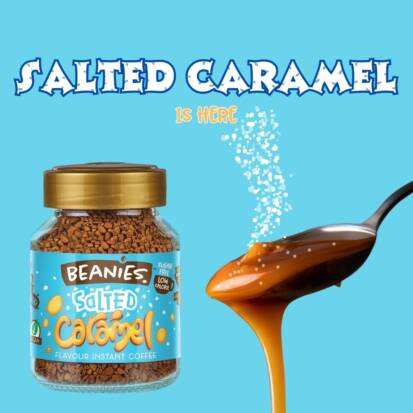 Salted Caramel Flavoured Coffee